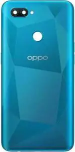 imbi _Backer The Brand Oppo A12 Blue Plastic Strong and Hard Mobile Replacement Switch with Network Antenna, On Off and Volume Side Button