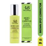 House of Beauty Brown Spot Corrector for uneven skin, melasma, acne w/t Salicylic, Niacin(15ml)