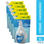 Wiz Hand Wash Creme 1L Refill Pouch (Pack of 5)