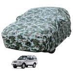 Auto Hub Car Body Cover Compatible with Tata Safari Dicor (Model : 2006-2011) with Mirror Pockets, Triple Stitched, Water Resistant Car Cover, Forest