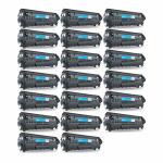 ProDot (PRO H-2612A Laser Toner Cartridge for HP Q2612A & Canon CRG 303/703/FX-9/FX-10 Compatible with HP Laserjet 1010-1020, 3015-3055, M1319f MFP & Canon LBP 3000, L160 IC,4600 Series (Pack of 20)