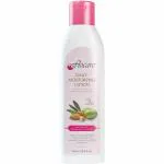 Flocare Moisturizing Lotion for Normal to Dry Skin Olive oil Shea Butter Almond oil (500ml) (pink)