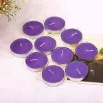 AromaticFables- Lavender Scented Set of 50 Purple Color Tealight Candles