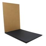 Lakeer A3 (14X10 inch) Black Sketchbook 400 GSM Thick Paper Wireo Bound Hardboard Cover Acid Free 12 Sheets