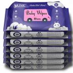 Skinic Herbal Baby Wipes | Alcohol Free | Paraben Free | Pack of 6