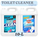 BLISS & BLUSH Toilet Cleaner Liquid blue 10 liter Fumeless Deep Action Toilet Bowl Cleaner Liquid