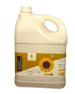 trivikrama Premium Cold-Pressed|Wood Pressed|Natural Sunflower Oil 5000 ml
