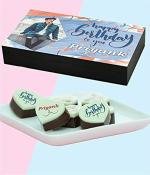 Ayatis Choco Customized Birthday Chocolate Gift Box Kit-Kat 6 Pieces