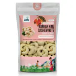 YOGIK ROOTS Jumbo Cashews nuts | 200g | Konkan Super Cashew nuts