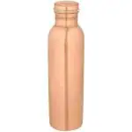 Imago Plain Brown Pure Copper Water Bottle 1L Pack of 1