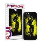 PROSKINS - Anime Goku 3D Textured Mobile Back Skin/Sticker Only for Oppo Reno 8 (Pack of 1)