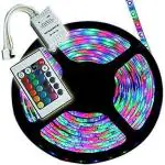 DAYBETTER Plastic Battery Powered Waterproof 12 V Multicolor LED Strip Light