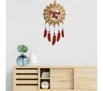 Future Works Wooden Dream Catchers, Wall Hangings, Home Decor, Handmade Dreamcatcher for Bedroom, Balcony, Garden, Party, Cafe, Dream Big and Red Feathers Big Size, Unique Gift