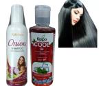1 TIKOMA ONION SHAMPOO WITH CONDITIONER 200ML + 1 KAIPO COOL OIL 200ML