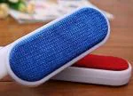CRENTILA Portable Hair, Wool, Cotton Lint Remover Brush Anti-Static Magic Lint Dust Hair Remover Fabric Clothes Dust Cleaner Brush