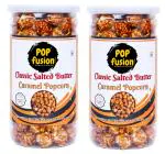 Popfusion Classic Salted Butter Caramel Popcorn-Pack of 2 (160g*2) 320g