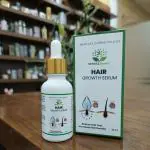 Herbal Support Hair Growth Serum for Women and Men | 100% Ayurvedic Hair Serum With Growth Actives | For Reducing Hair Fall | Dandruff Control | Increase Hair Density (30 ml)