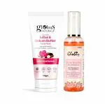GLOBUS NATURALS Lotus Kokum Butter Face Pack & Rose water Toner Combo (pack of 2)