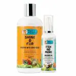 Papa Pawsome Must have combo for dogs, 250ml Shampoo with Conditioner + 100ml Massage Oil