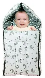 BRANDONN Baby Sleeping Bag Pack of Soft Cotton Fiber Filled Security Bag
