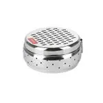 Sumeet Silver Stainless Steel Vegetable Grater With Storage Container -