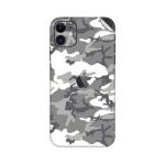 GADGETSWRAP Premium Material Skin Vinyl Decal Sticker Compatible With Apple iPhone 11 - Grey Camo