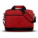 GRIPP Red Nylon Bolt Executive Business Laptop And Tablet Bag For Macbook 13.3 Inch