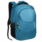 TRAVALATE Unisex Polyester 35L Backpack School Bag Women Men Boys Girls Class 6 to 12 children Daypack College Bag Book School Sports Bag Weekend Bag with rain cover - Teal