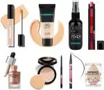 DAIMANPU Makeup Combo 9: Shimmer Highlights and Matte Finishes for All Skin Types (9 Items in the set)