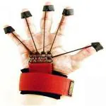 Shopeleven Resistance Band Finger Expander Finger Extension Exerciser Climbing Finger Strengthener Guitar Finger Stretcher Finger Gripper Strength Trainer Forearm Exerciser (Pack of 1, Color may Vary)