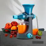 GRECY All In One Carrot Juicer,Fruit & Vegetable Juicer, Steel Handle & Vacuum Locking System Juicer,Travel Juicer