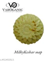 VAROGANIC Milky Kesar Soap