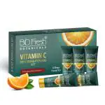 BIOFRESH Botanicals Vitamin C Facial Kit with 5-Step Brightening Gift Set for All Skin Types Deeply Cleanses & Treats Uneven Skin for Glowing Skin Care Routine (Pack of 1)