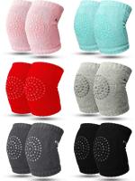 SHIVAAY 6 Pairs Crawling Knee Pads Anti-Slip Baby Knee Protectors Toddlers Leg Warmers