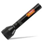 CASTOR iBELL 0433 Rechargeable Torch/Flashlight, Extra Long Beam Range, Black