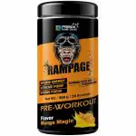 Primal Health Science Rampage Pre Workout | 50 Servings | 13 Super Ingredients | Beta-Alanine | L-Citruline | Arginine | Electrolytes | Caffeine | Pump, Energy, Muscle gain, Bodybuilding supplement (Mango Magic)- 400gm