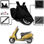 Kedit Honda Activa 5G Motorcycle Bike Scooty Cover Black Colour Water Resistant - UV Protection & Dust Proof Imported Fabric Quality,Sun Protection,Weather Bike - Scooty Two Wheeler Body CoverHonda Activa 5G