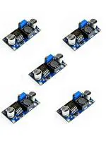 Robotbanao LM2596 DC Buck Converter Step Down Power Module Pack of 5