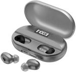 Cihlex Black Ch-25 Earbuds Earpods And Power Bank Charging Case Bluetooth Neckband Headphone Headset