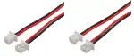 rt sense 2 pin JST XH, 2.54mm, Female with 30cm wire (70Pcs)