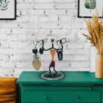 GANESHA ART GALLERY Key Holder Taper Key Holders Metal Keystick Abstract Character Sculpture Key Holder Decor Handmade Figurines