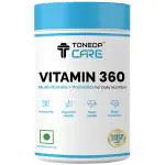 ToneOp Care Vitamin 360 / Multivitamins + Probiotics Tablets/Immunity, Digestion, Heart & Brain / 60 Tablets