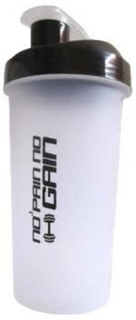 Protein Shaker bottle for Gym, Pro Shaker Mixer Ball, Ideal for Protein, Preworkout and BPA Free Material Sipper Bottle (700ML, White)