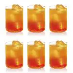 Borosil Vision 295 ml Set Of 6 Pcs Transparent Drinking Glass | Borosilicate Glass Tumblers For Water, Cold Drinks, Juice| Flame Proof, Microwave & Dishwasher Safe, For Daily Use & Gifting