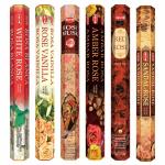 Hem Rose Incense Combo Incense Sticks 20 pcs Each (Pack of 6)