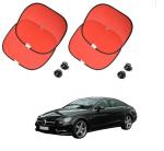 Kozdiko Red Sunshade For Mercedes Benz CLS Class (Pack of 4)
