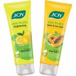Joy Lemon 100ml And Papaya 100ml-Each 1 Face Wash (200 g)