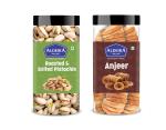 Aldeira Dry Fruits Combo Pack: Pistachios & Figs Mix, (250g x 2) Combo Pack of 2 | Fresh & Healthy