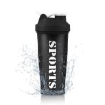 Zyro Gym Shaker Bottle 650ml| Shaker for Protein Shake|100% Leakproof Guarantee Protein Shaker|BlackWhite