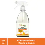 Koparo All Purpose Natural Cleaner Liquid Spray For Bathroom, Kitchen And Glass With Refreshing Aroma Of Mandarin Orange | Child & Pet Safe, Eco- Friendly, Plant Based | 500 ml